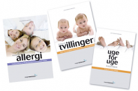 Fagbøger om hhv. allergi og om tvillinger